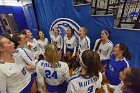 Volleyball vs Emerson  Wheaton College Women's Volleyball vs Emerson College. - Photo by Keith Nordstrom : Wheaton, Volleyball, VB2019